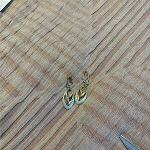 Sarah Coventry Elegant Gold and Silver Earrings